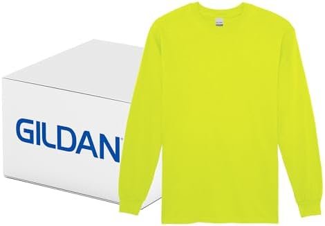 Gildan Adult Ultra Cotton Long Sleeve T-Shirt, Style G2400, Multipack