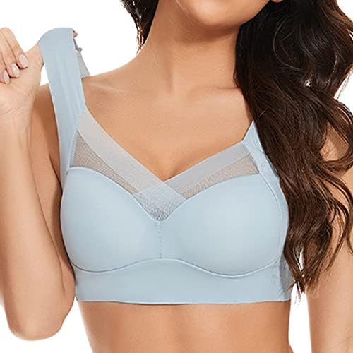 1757909272_41ZKdoDHeQL._AC_.jpg Zenchic Bra - Seamless Sexy Push Up Wireless Bra Posture Correcting Bra for Seniors Plus Size Ice Silk Sport Bras