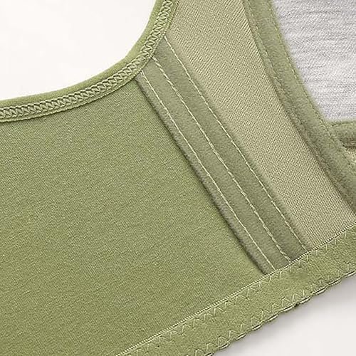 1757953713_51V9jPGkDkL._AC_.jpg 2025 Daisy Bras for Older Women Front Closure Bra Full Coverage Comfortable Bras No Underwire Plus Size Bra