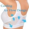 Generic Breathable Bras for Women No Steel Ring Plus Size Soft Cool Liftup Air Bra No Underwire High Support Underwear