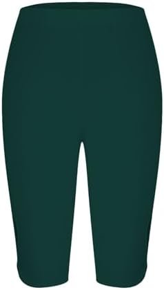 Capri Leggings for Women 2025 Summer Beach Capris Yoga Pants Elastic High Waisted Casual Travel Shorts with Pockets