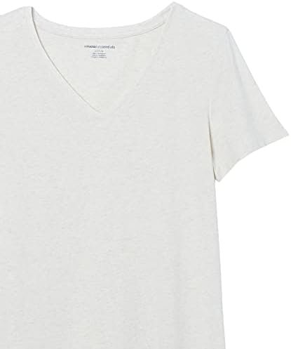 Amazon Essentials Women's Regular-Fit Short-Sleeve V-Neck T-Shirt, Multipacks