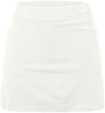 Versatile Skorts for Women, Women's Casual Athlete Tennis Skirts, Sports Lightweight Golf Workout Skort with Pockets