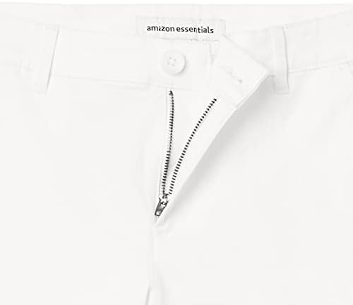 Amazon Essentials Women's Mid-Rise Slim-Fit 5 Inch Inseam Khaki Short (Available in Straight and Curvy Fits)