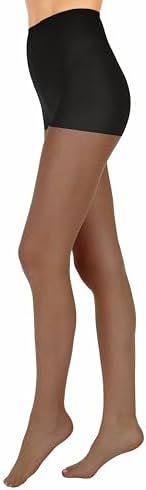 L'eggs Everyday Control Top Sheer Toe Pantyhose for All Day Comfort, 100% Nylon