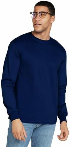 315aXp5YVL._AC_.jpg Gildan Adult Ultra Cotton Long Sleeve T-Shirt, Style G2400, Multipack