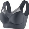 Zen Chic Bra - Seamless Powerful Push Up Wireless Bra Lift Full-Figure Posture Correcting Bra Ice Silk Anti Sagging Bra