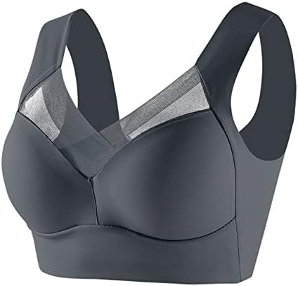 Zen Chic Bra - Seamless Powerful Push Up Wireless Bra Lift Full-Figure Posture Correcting Bra Ice Silk Anti Sagging Bra
