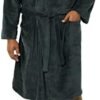 3173UlKV4xL._AC_.jpg Amazon Essentials Men's Mid-Length Plush Robe