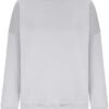 Ceboyel Oversized Sweatshirt for Women Solid Color Crewneck Pullover Tops Long Sleeve Sweaters Fall Fashion Trendy Clothes