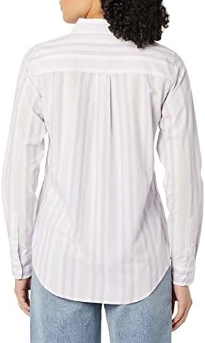 31AS7Q1IczL._AC_.jpg Amazon Essentials Women's Regular-Fit Long-Sleeve Button-Down Poplin Shirt