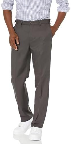 Amazon Essentials Men's Classic-Fit Expandable-Waist Flat-Front Dress Pant