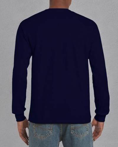 31FMthHnivL._AC_.jpg Gildan Adult Ultra Cotton Long Sleeve T-Shirt, Style G2400, Multipack