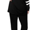 Aloodor Sweatsuit for Women 2 Piece Outfits for Womens Crewneck Sweatshirts Pullover