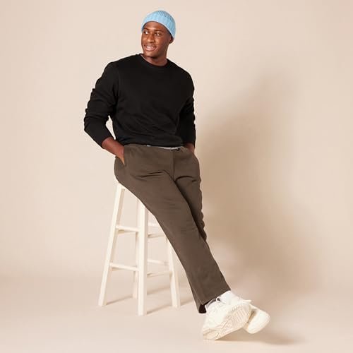 Amazon Essentials Men's Fleece Open Bottom Sweatpant (Available in Big & Tall)