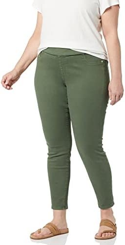 31MZYMWQFdL._AC_.jpg Amazon Essentials Women's Mid-Rise Stretch Pull-On Jegging-Discontinued Colors
