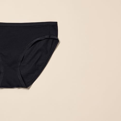 Amazon Essentials Women's Cotton Bikini Brief Underwear (Available in Plus Size), Multipacks