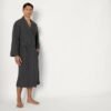 Amazon Essentials Men's Lightweight Waffle Bathrobe (Available in Big & Tall)