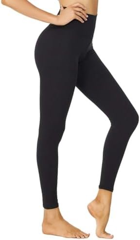 31NSuzdamsL._AC_.jpg NexiEpoch High Waisted Leggings for Women - Black Tummy Control Compression Soft Yoga Pants for Workout Reg & Plus Size