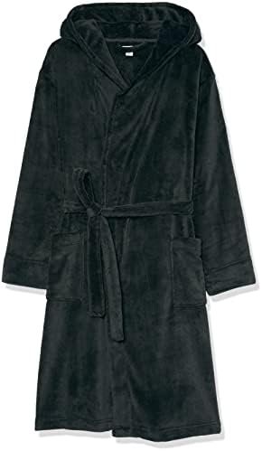 31NySxpkMsL._AC_.jpg Amazon Essentials Men's Mid-Length Plush Robe