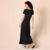 Amazon Essentials Women's Short-Sleeve Maxi Dress, Flowy