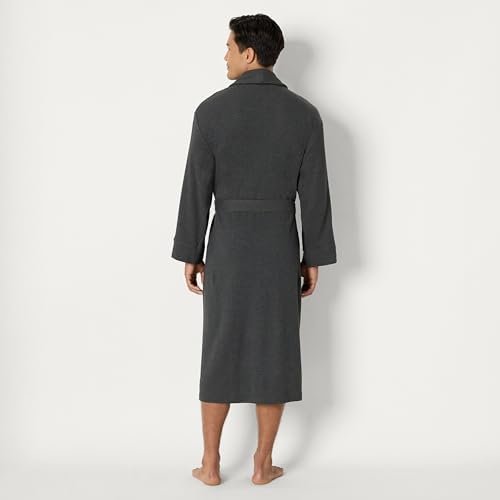 Amazon Essentials Men's Lightweight Waffle Bathrobe (Available in Big & Tall)