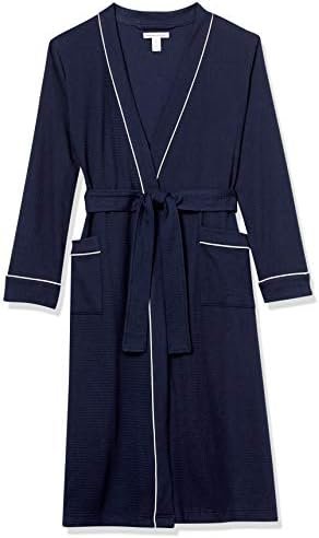Amazon Essentials Women's Lightweight Waffle Full-Length Robe (Available in Plus Size)