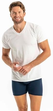 31SvQTmfNgL._AC_.jpg Gildan Men's V-Neck T-Shirts, Multipack, Style G1103