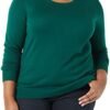 Amazon Essentials Women's Long-Sleeve Lightweight Crewneck Sweater (Available in Plus Size)