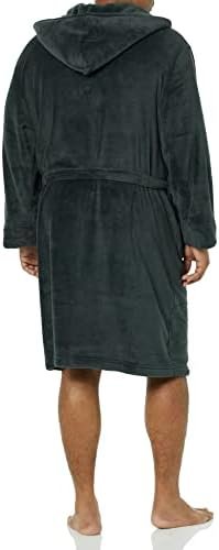 31YG71kLmqL._AC_.jpg Amazon Essentials Men's Mid-Length Plush Robe