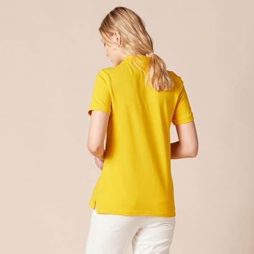 Amazon Essentials Women's Short-Sleeve Polo Shirt (Available in Plus Size)