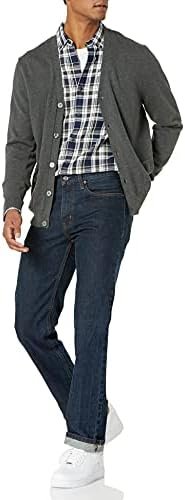 Amazon Essentials Men's Cotton Cardigan Sweater