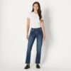 Amazon Essentials Women's High-Rise Straight Leg Jean