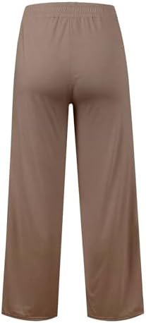 31fewqxB7EL._AC_.jpg SHAOBGE Oversized Wide Leg Sweatpants Women Elastic Drawstring Straight Leg Sweatpants Low Waisted Baggy Lounge Pants Pocket