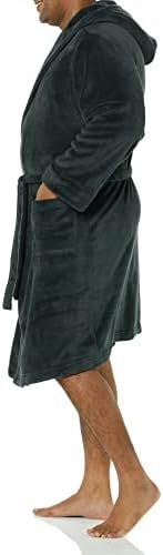 31hVkLFeHhL._AC_.jpg Amazon Essentials Men's Mid-Length Plush Robe