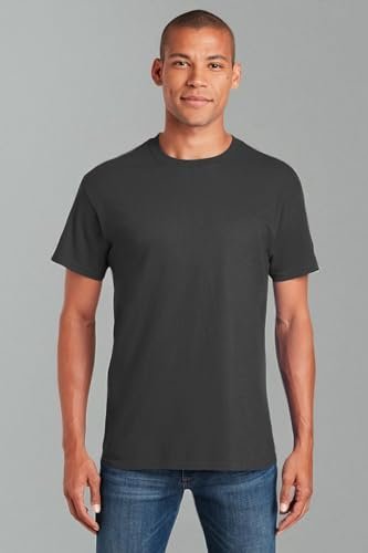 31hvO6NymuL._AC_.jpg Gildan Adult Heavy Cotton T-Shirt, Style G5000, Multipack