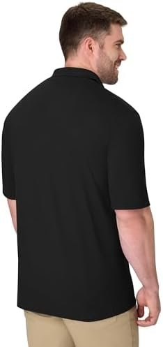 31i-73sGpwL._AC_.jpg Hanes Men’s X-Temp Short Sleeve Polo Shirt, Midweight Men's Shirt