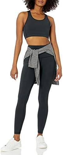 Amazon Essentials Women's Sports Bra with Medium Support, Active Sculpt, Racerback