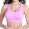 Women's Comfort Workout Sports Bra Low-Impact Activity Sleep Bras