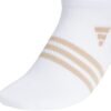 adidas Women's Superlite 3.0 No Show Athletic Socks (6-Pair) Low-Profile Fit with Targeted Padding and Arch Compression