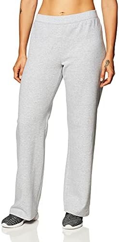 31oy-XlIeOL._AC_.jpg Hanes Women’s EcoSmart Fleece Petite Sweatpants, Open Bottom Sweatpants, Petite, 28.5''