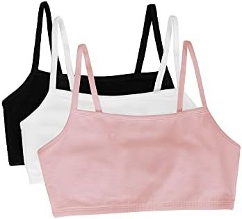 31qEQ-Aew5L._AC_.jpg Fruit of the Loom Women's Multi-Pack Spaghetti Strap Cotton Sports Bra