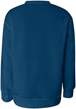 31sYCLmw-aL._AC_.jpg Striped Shirt for Women Long Sleeve Crewneck Sweatshirt Trendy Casual Color Block Pullover 2024 Fall Fashion Clothes