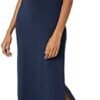 31trL5M4J6L._AC_.jpg Amazon Essentials Women's Jersey Standard-Fit Short-Sleeve Crewneck Side Slit Maxi Dress (Previously Daily Ritual)