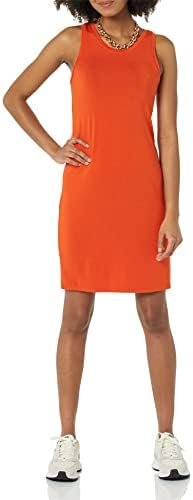 Amazon Essentials Women's Lightweight Jersey Slim-Fit Tank Mini Dress (Previously Daily Ritual)