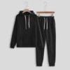 Womens 2 Piece Sweatsuit Trendy Loose Two Piece Tracksuit Long Sleeve and Pants Lounge Set Athletic Tracksuit