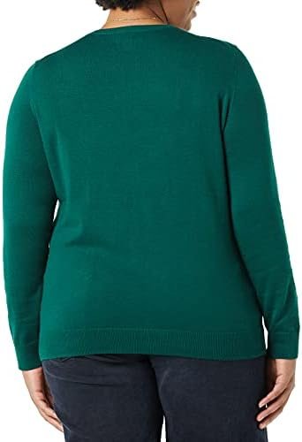 Amazon Essentials Women's Long-Sleeve Lightweight Crewneck Sweater (Available in Plus Size)