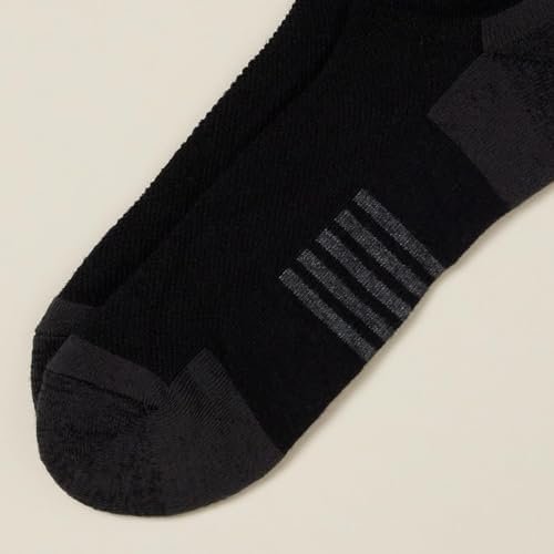 41DH5ryW8L._AC_.jpg Amazon Essentials Men's Cotton Performance Cushioned No Show Socks for Men, Breathable Athletic, 6 Pairs