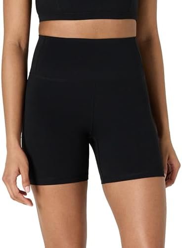Amazon Essentials Women's Active FormFlex Buttery Soft High Waist Yoga Biker Shorts
