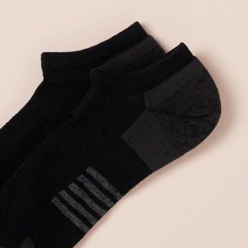 41-1gWCLW1L._AC_.jpg Amazon Essentials Men's Cotton Performance Cushioned No Show Socks for Men, Breathable Athletic, 6 Pairs